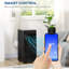 HomCom 10000 BTU Wi-Fi Connected Portable Air Conditioner with