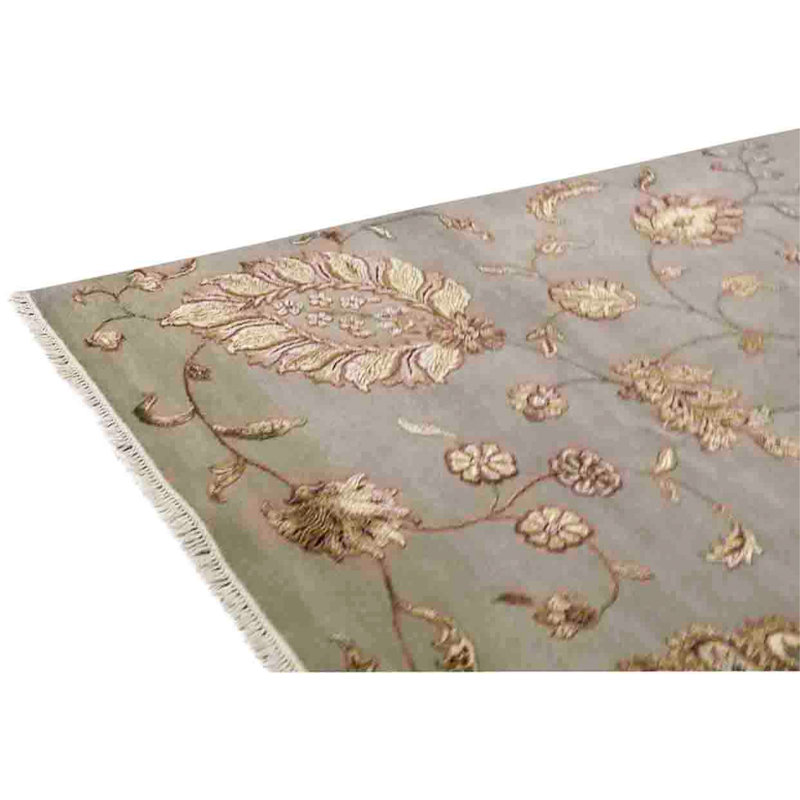 Tapis rectangulaire noué à la main