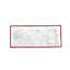 Christmas Wonderland Red Rim Rectangle Serving Tray