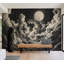 Murale Peel & Stick Space - Lune et étoiles la nuit-1281375902