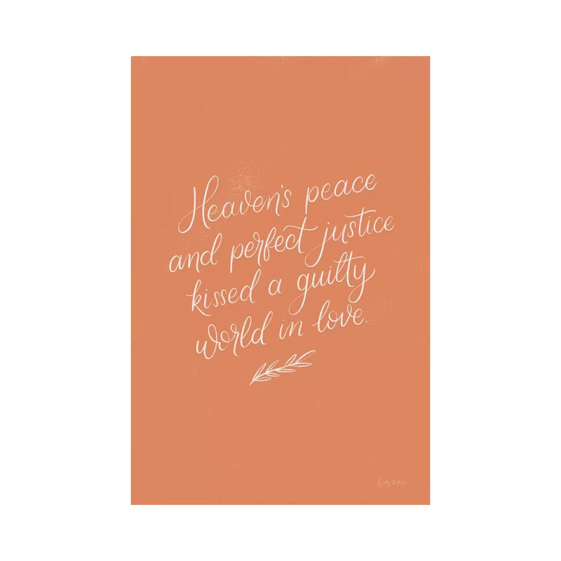 Sunday Hymn I by Becky Thorns - 1 Piece Wrapped Canvas Wall Art, 20.32 cm H x 30.48 cm W