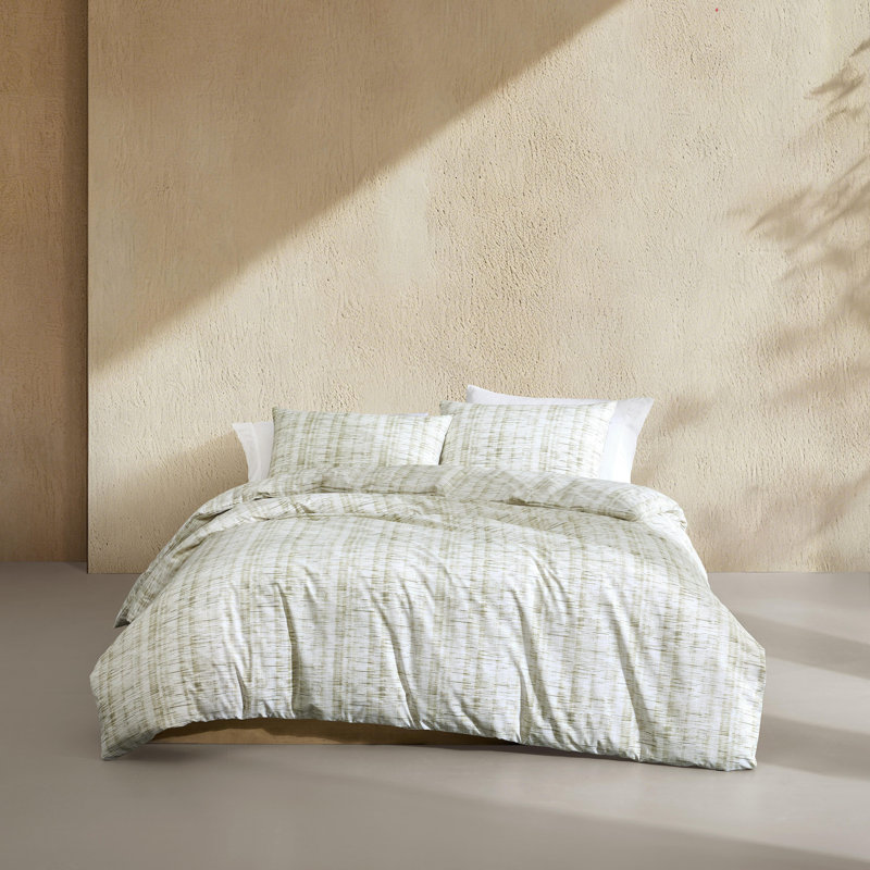 Ensemble d'édredon réversible Calvin Klein, Édredon pour grand lit + 2 taies décoratives