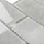 Carrelage mural en verre 3 "x 6" Guro