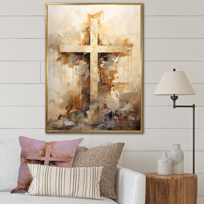 Minimalisme, croix religieuse