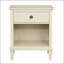 Table de chevet antique avec tiroir et tablette spacieux, parfaite pour le rangement et l'élégance de la chambre à coucher-785660973