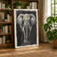 Elephant in Presence Modern - Wrapped Canvas-1194086728-1194086737