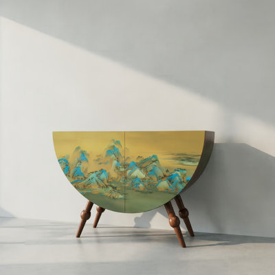 Retro aesthetics decorative storage cabinet