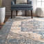 Tapis oriental bleu clair Alieda-1312844631