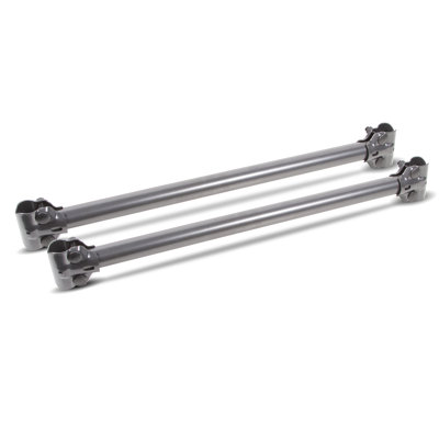 Rowley 24'' Metal Industrial Pipe Clothing Rack