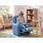 Bianco Kids Recliner Chair with Cupholder PU Leather-1924930044