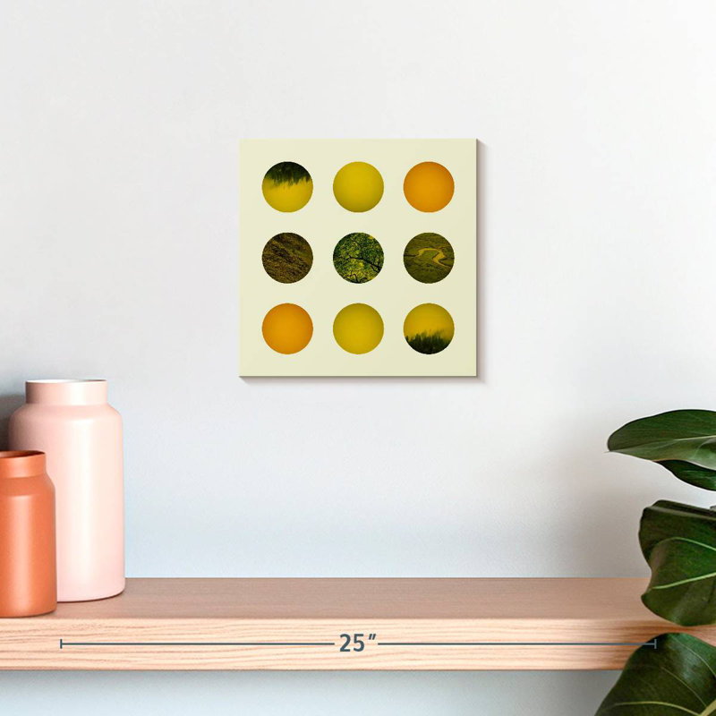 Motif à pois Avery Earth, H 10 po x l 10 po