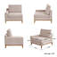 Fauteuil d'appoint modulaire rembourré Bourbeau-1212695824