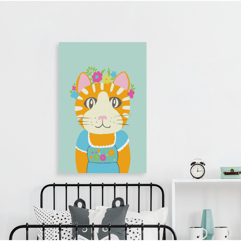 «Fancy Animals II» de Paynter, reproduction sur toile tendue, H 30 po x l 20 po x P 1,5 po