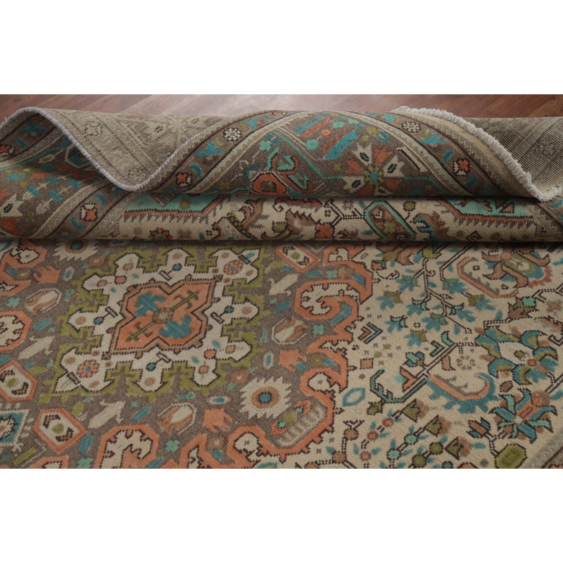 Tapis traditionnel en laine 6 x 9