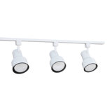 Ensemble de rail d’éclairage 3 lumières
