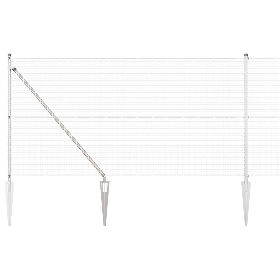 100 cm H x 1000 cm W Steel Fencing Kits Fencing