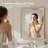 Beveled Bathroom Vanity Mirror with Tempered Glass and Aluminum Frame-126347614-126347620