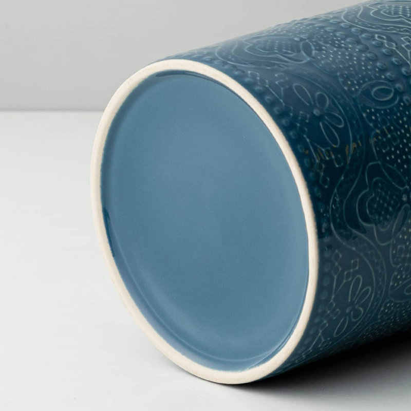 Porte-ustensiles de cuisine, Bleu grisâtre