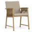 Ensemble de 4 sièges d'extérieur brun Bianca-730294047