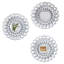 Ensemble de miroirs ronds 10 po Mirrorize