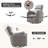 Luxurious Swivel Rocker Manual Recliner with Adjustable Pillows for Ultimate Comfort-1821555563