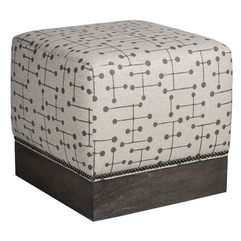 Mulligan By Michael Weiss Square Ottoman, Worthy Snow, Casa Blanca, Yes