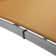 Cand 77.5" Long Metal Reclining Armless Single Chaise Lounge with Textilene Sling Seat and Wheels