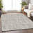 Premium Machine Washable Prisco Taupe Rug-54988922