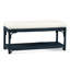 Summer Retreat Wicker Shelf Storage Bench-71425197-86505842