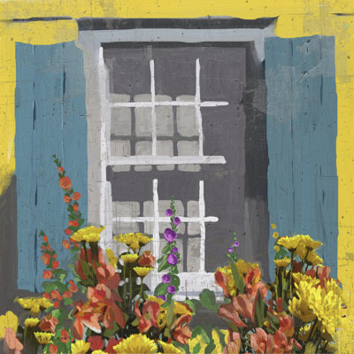 Fenêtre florale I