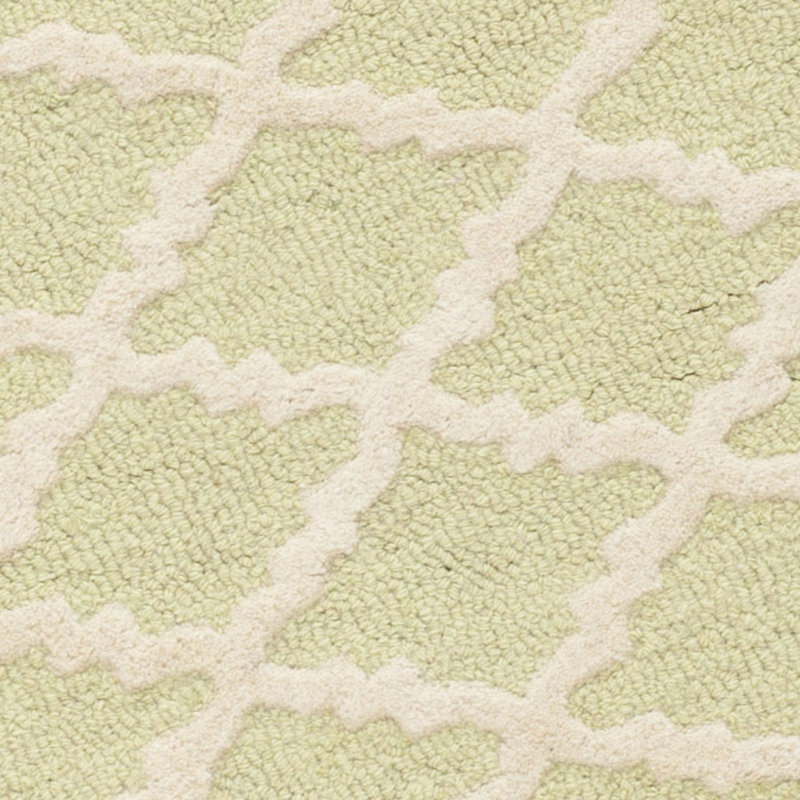 Ilion Cambridge Hand Tufted Wool Geometric Rug, Runner 2'6" x 8'