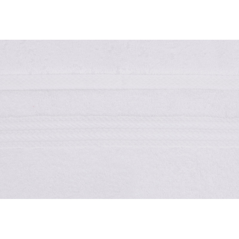 Premium Wash Towel Set (6 Pieces), 100% Cotton, 11.8 x 19.7 inches | Ultra-Absorbent 500 GSM, Machine Washable at 104°F | Soft White Color, Ideal for Home, Spa, and Gym Use, Luxurious Comfort and Durability