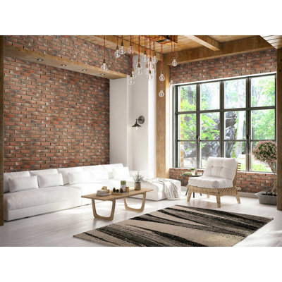 Chicago  47.75" x 32.5" Faux Brick Wall Paneling