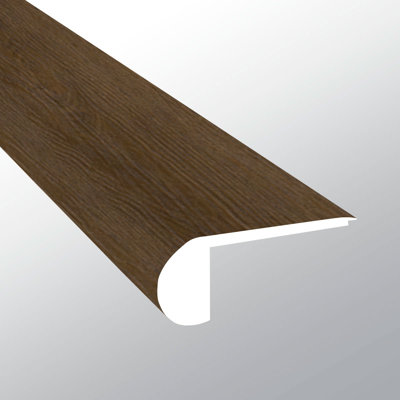 Brookmont 0.75 in. T x 94 in. L x 2.75 in. W Luxury Vinyl Flooring Trim Flush Stair Nose Molding
