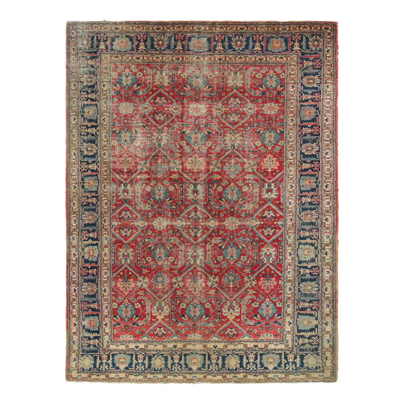 Traditional One-of-a-Kind 9'0X11'8 Hand Knotted Area Rug