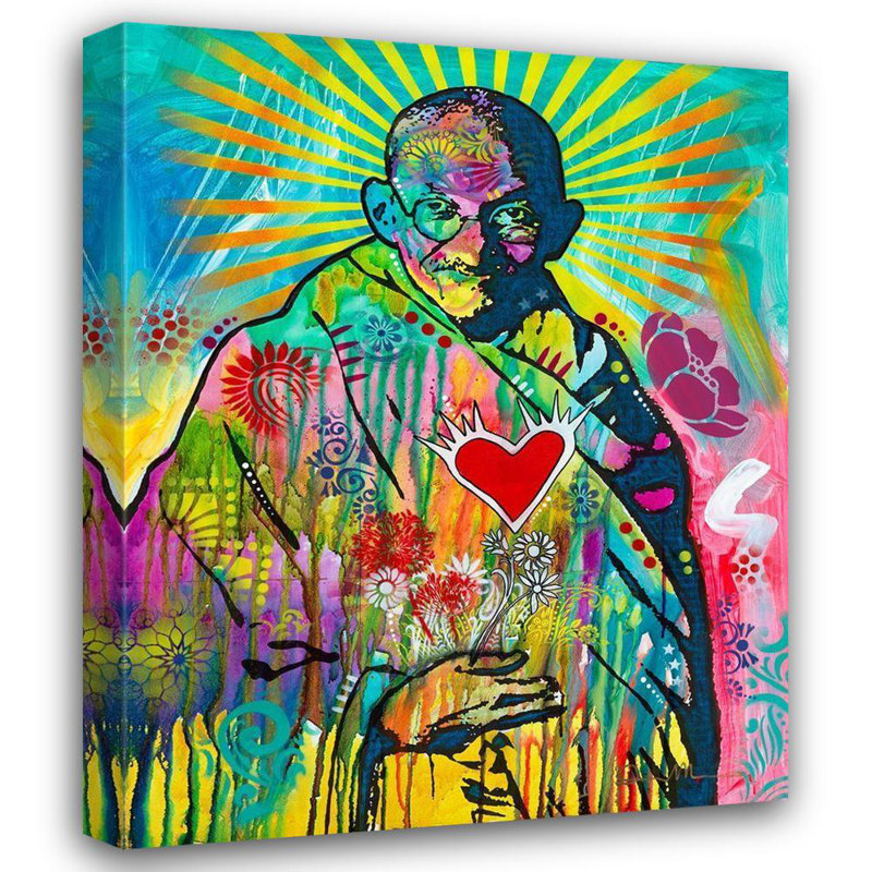 «Bungalow Rose Dean Russo», reproduction d'art sur toile tendue à la main, H 44 po x l 36 po