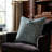 Dusky Gem Geometric Reversible Throw Pillow-715255939