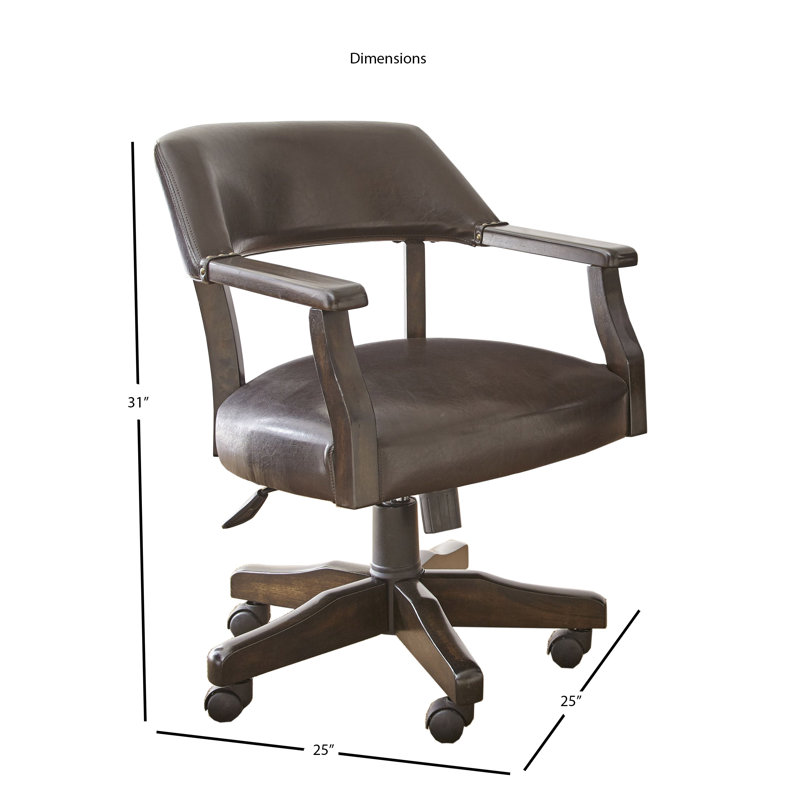 Keamber 20'' H Faux Leather Upholstered Armchair