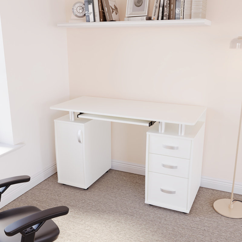 Muskoka Computer Desk, White