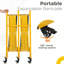 Barrière de sécurité pliable 11 bar en métal pour barrière de sécurité-125512560-125512563