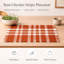Polyester Striped Placemat-1661925683