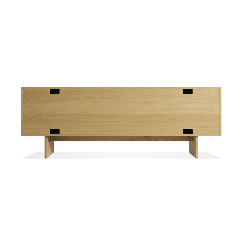 Murmur 80'' W Solid Wood Sideboard, White Oak