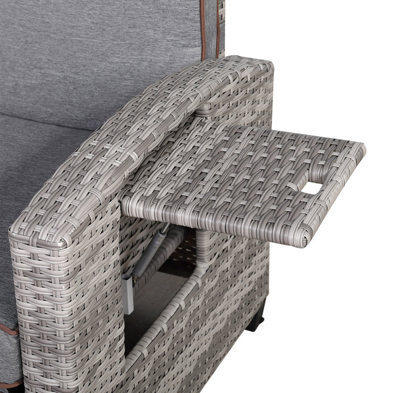 Arjav Garden Lounge Set with Cushions