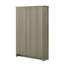 47" Bookcase Shelf With Cabinet Doors