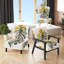 Moorton - Chaise d'appoint et fauteuil rembourrés en velours-1703546490