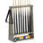 Solid Wood Floor Pool Cue Rack