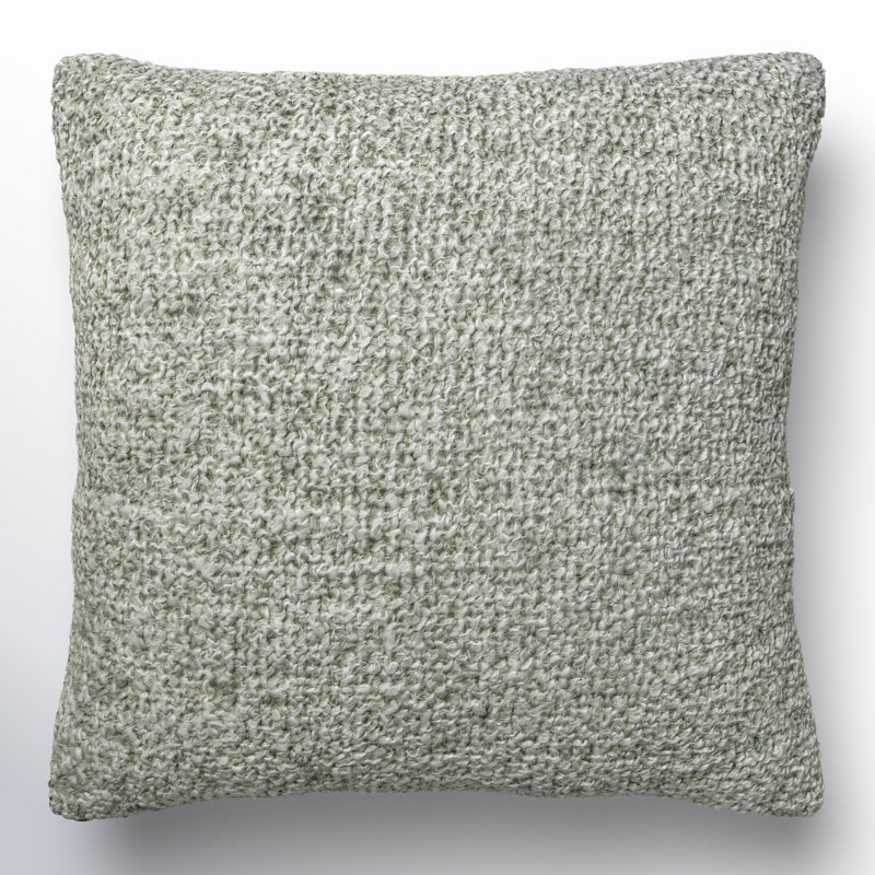 Coussin Tamari, H 22 po x l 22 po, Bas, Vert