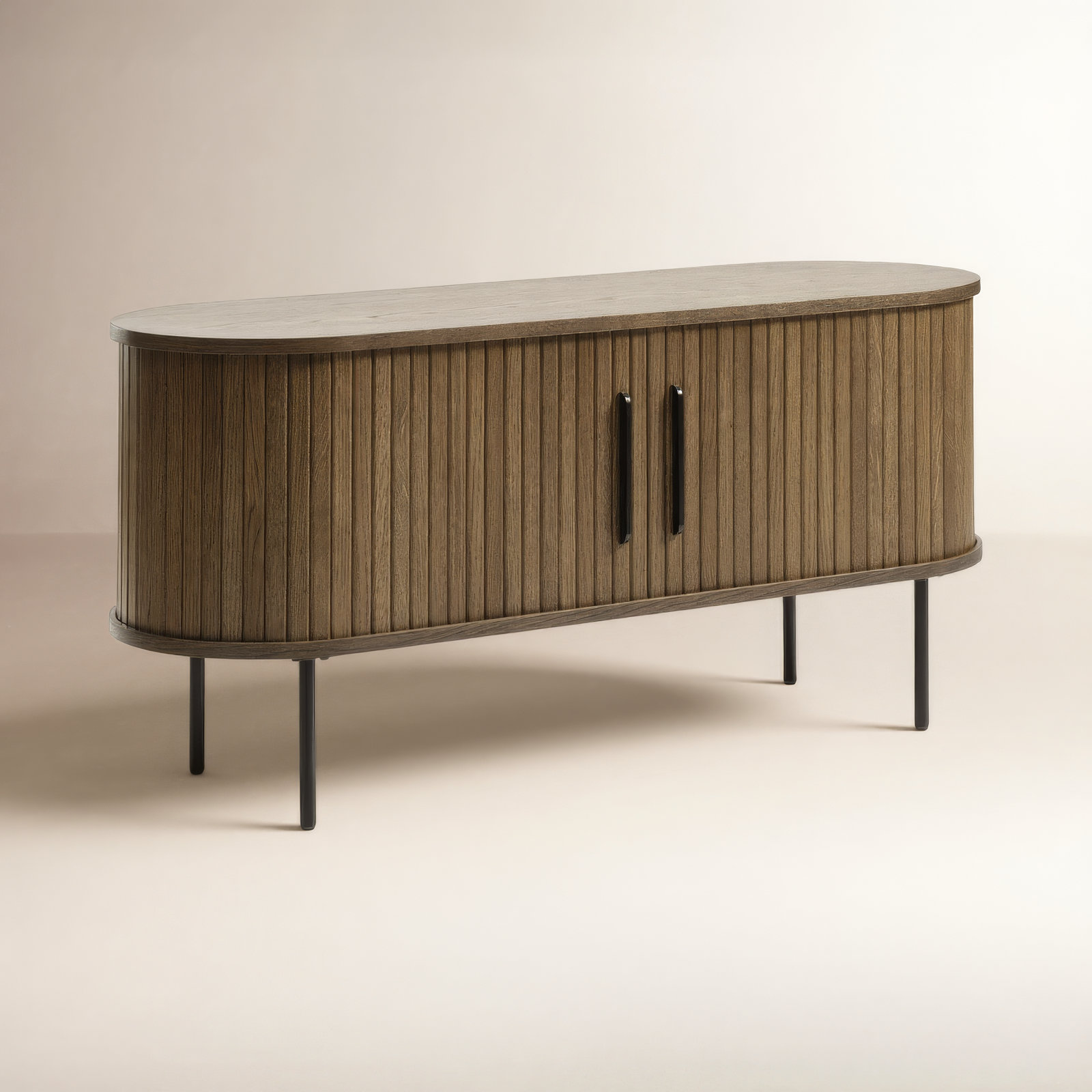 Iris 47" TV Stand, Smoked Oak