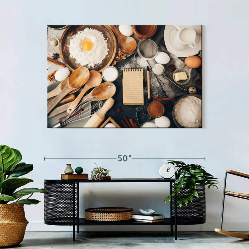 Senne Busy Baking, 32" H x 48" W