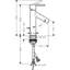 Starck 9.38" Single Hole Bathroom Faucet with Drain Assembly-860855430